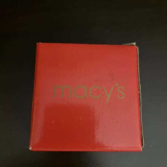 MACYS HEART SHAPED JEWELRY BOX SILVER PLATED - Picture 2 of 3